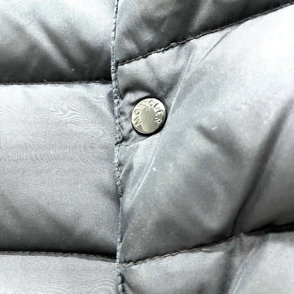 MONCLER Wappen down Best Nylon Black Used