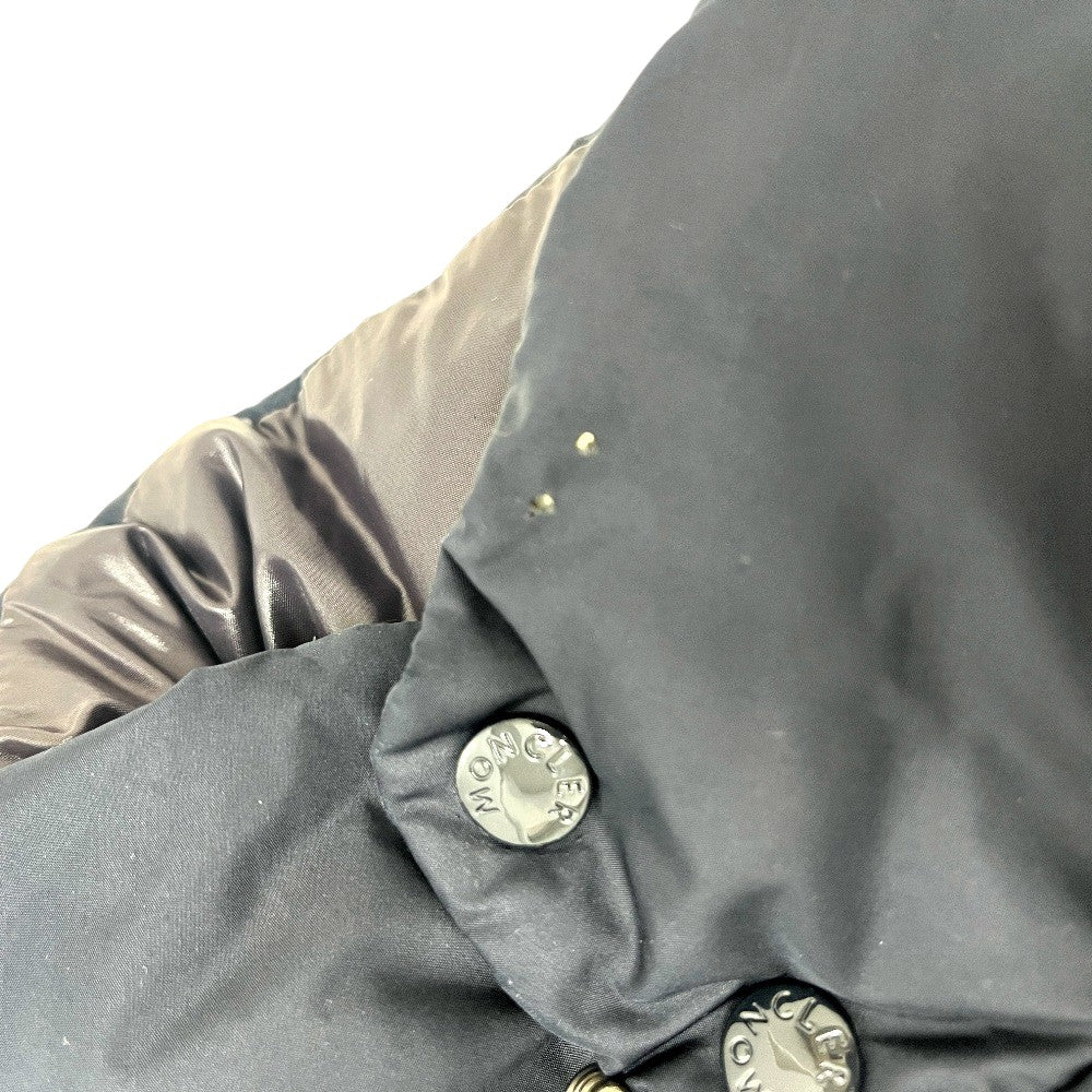 MONCLER Wappen down Best Nylon Black Used