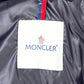 MONCLER Wappen down Best Nylon Black Used
