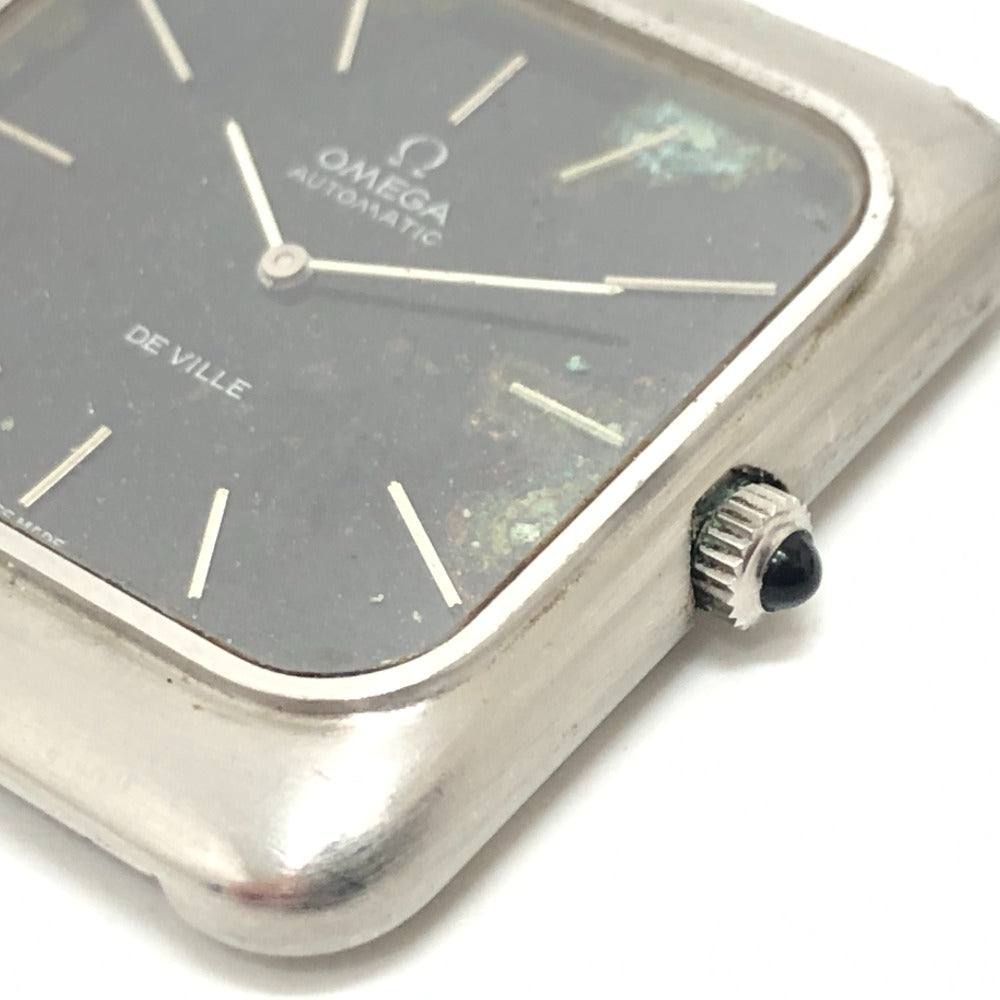 OMEGA デビル スクエア 自動巻き 腕時計 時計 ウォッチ 腕時計 SS メンズ シルバー