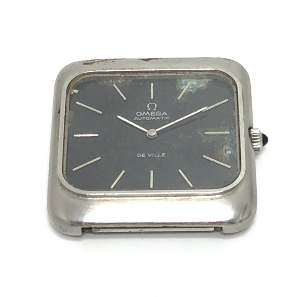 OMEGA デビル スクエア 自動巻き 腕時計 時計 ウォッチ 腕時計 SS メンズ シルバー