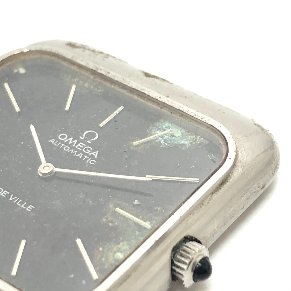 OMEGA デビル スクエア 自動巻き 腕時計 時計 ウォッチ 腕時計 SS メンズ シルバー