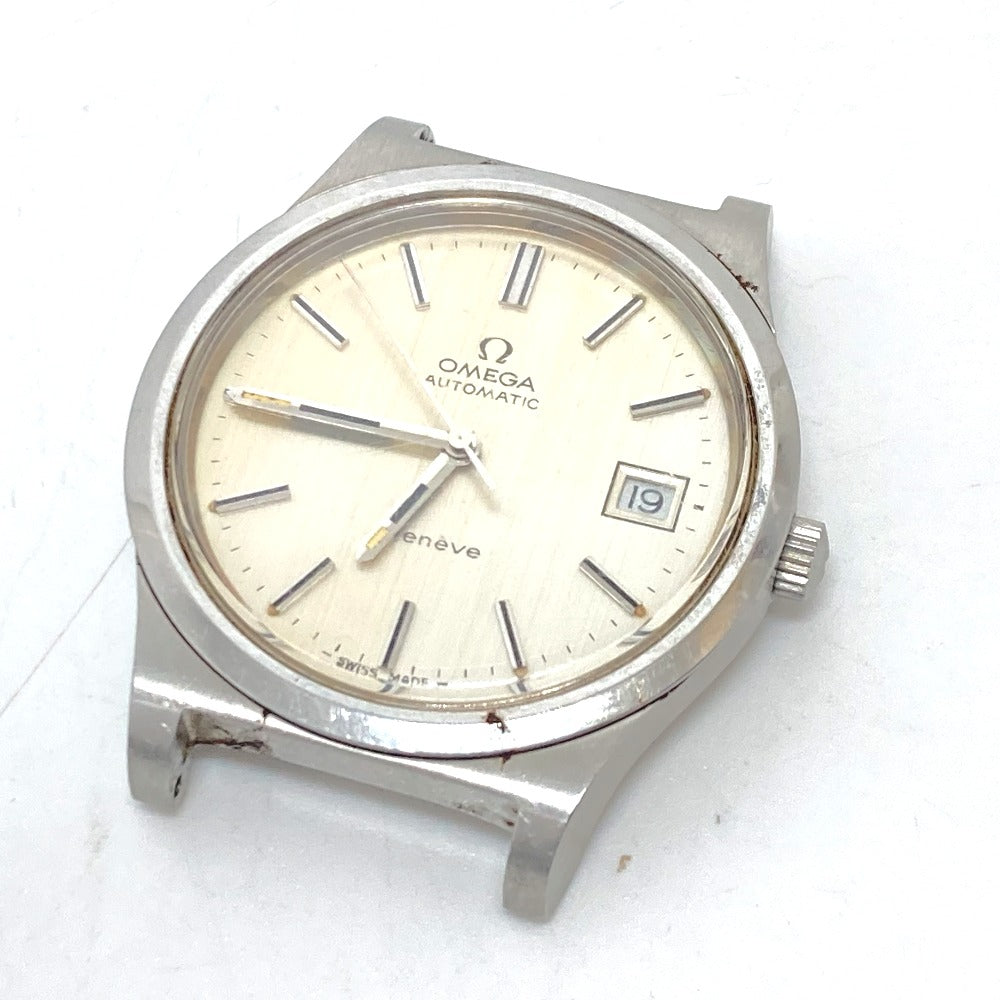 OMEGA ジュネーブ デイト 自動巻き 腕時計 SS メンズ シルバー - brandshop-reference
