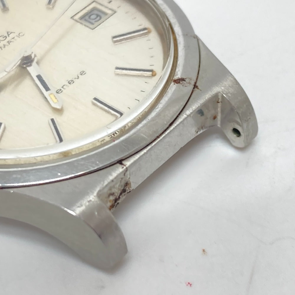 OMEGA ジュネーブ デイト 自動巻き 腕時計 SS メンズ シルバー - brandshop-reference