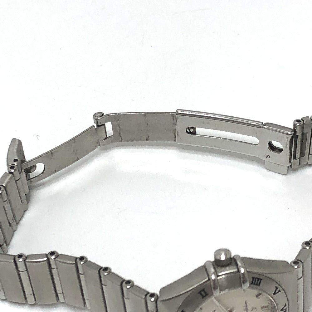 OMEGA 1572.3 Constellation quartz Wristwatch SS Silver Used