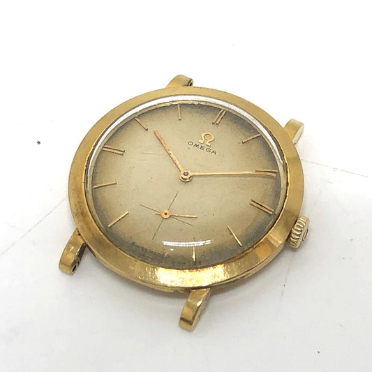 OMEGA K18 無垢 スモールセコンド 21.5ｇ 手巻き アンティーク 時計 腕時計 K18 メンズ ゴールド - brandshop-reference