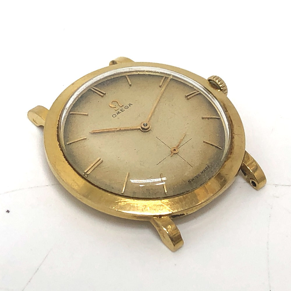 OMEGA K18 無垢 スモールセコンド 21.5ｇ 手巻き アンティーク 時計 腕時計 K18 メンズ ゴールド - brandshop-reference