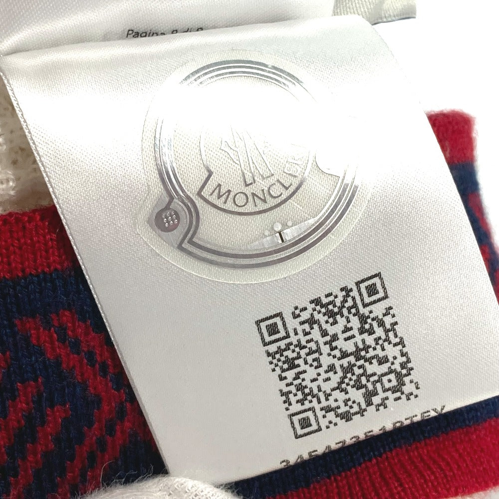 MONCLER ロゴ ビーニー 帽子 ニット帽 ニットキャップ アパレル小物 ニット帽 ウール キッズ - brandshop-reference