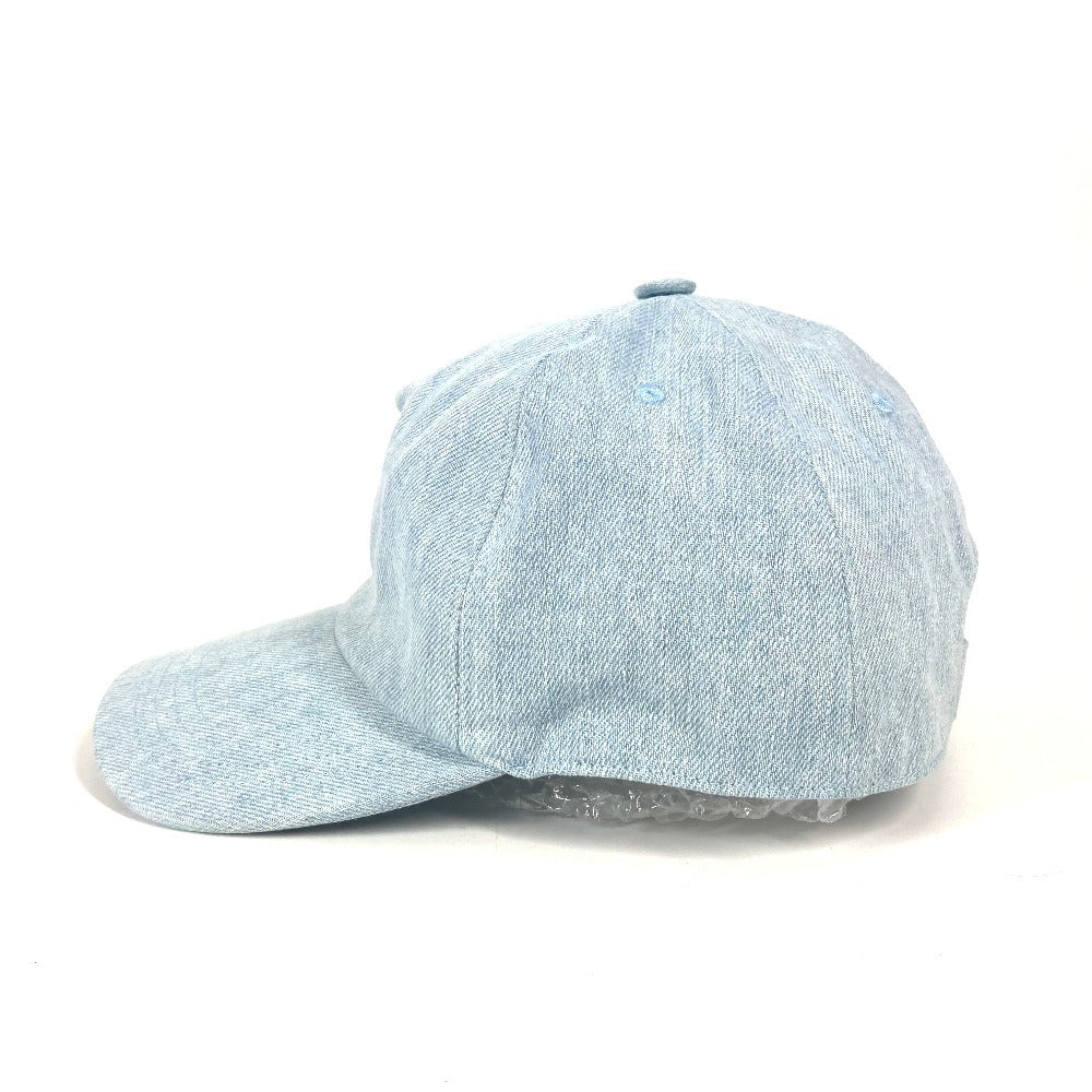 MONCLER ロゴ 帽子 キャップ帽 ベースボール キャップ コットン ユニセックス ブルー - brandshop-reference