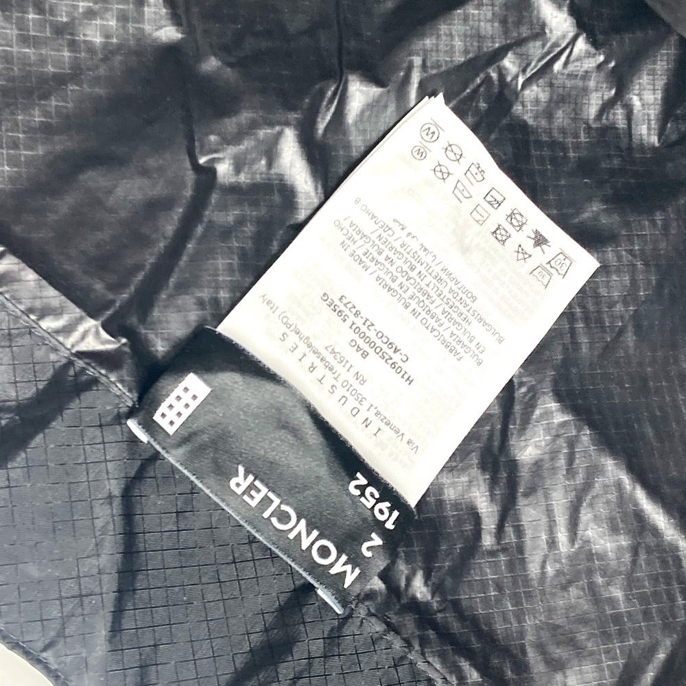 MONCLER ロゴ ショルダーバッグ カバン トートバッグ エコバッグ ハンドバッグ ナイロン ユニセックス ブラック - brandshop-reference