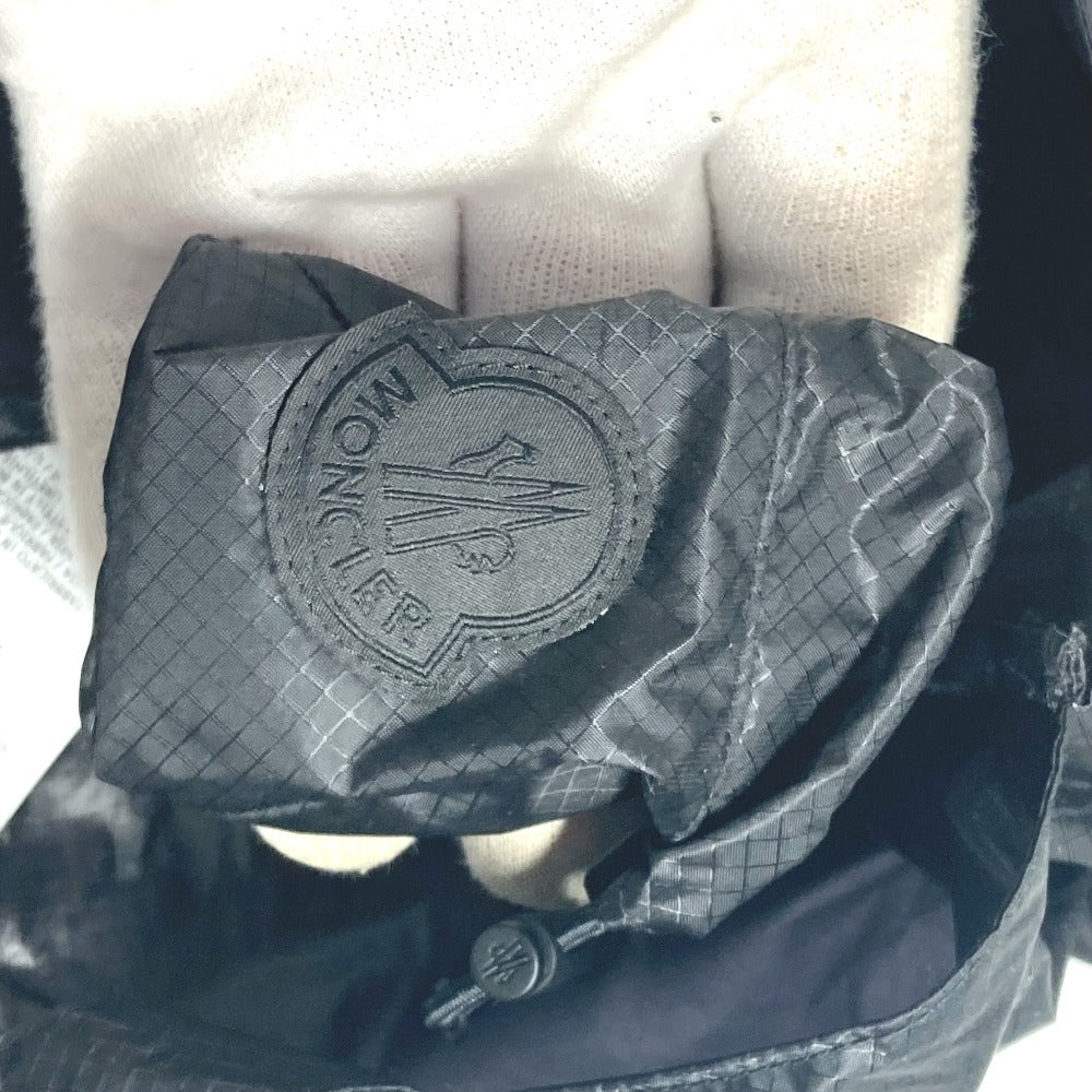 MONCLER ロゴ ショルダーバッグ カバン トートバッグ エコバッグ ハンドバッグ ナイロン ユニセックス ブラック - brandshop-reference