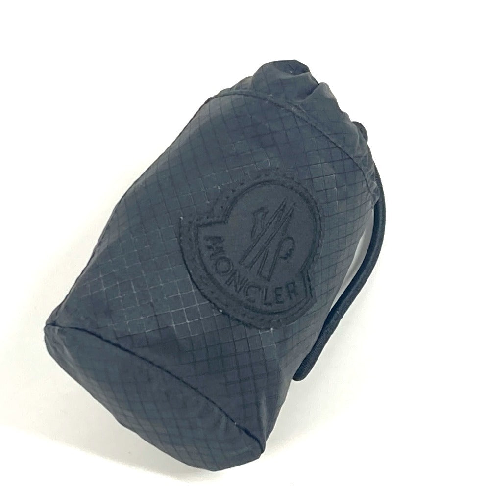 MONCLER ロゴ ショルダーバッグ カバン トートバッグ エコバッグ ハンドバッグ ナイロン ユニセックス ブラック - brandshop-reference