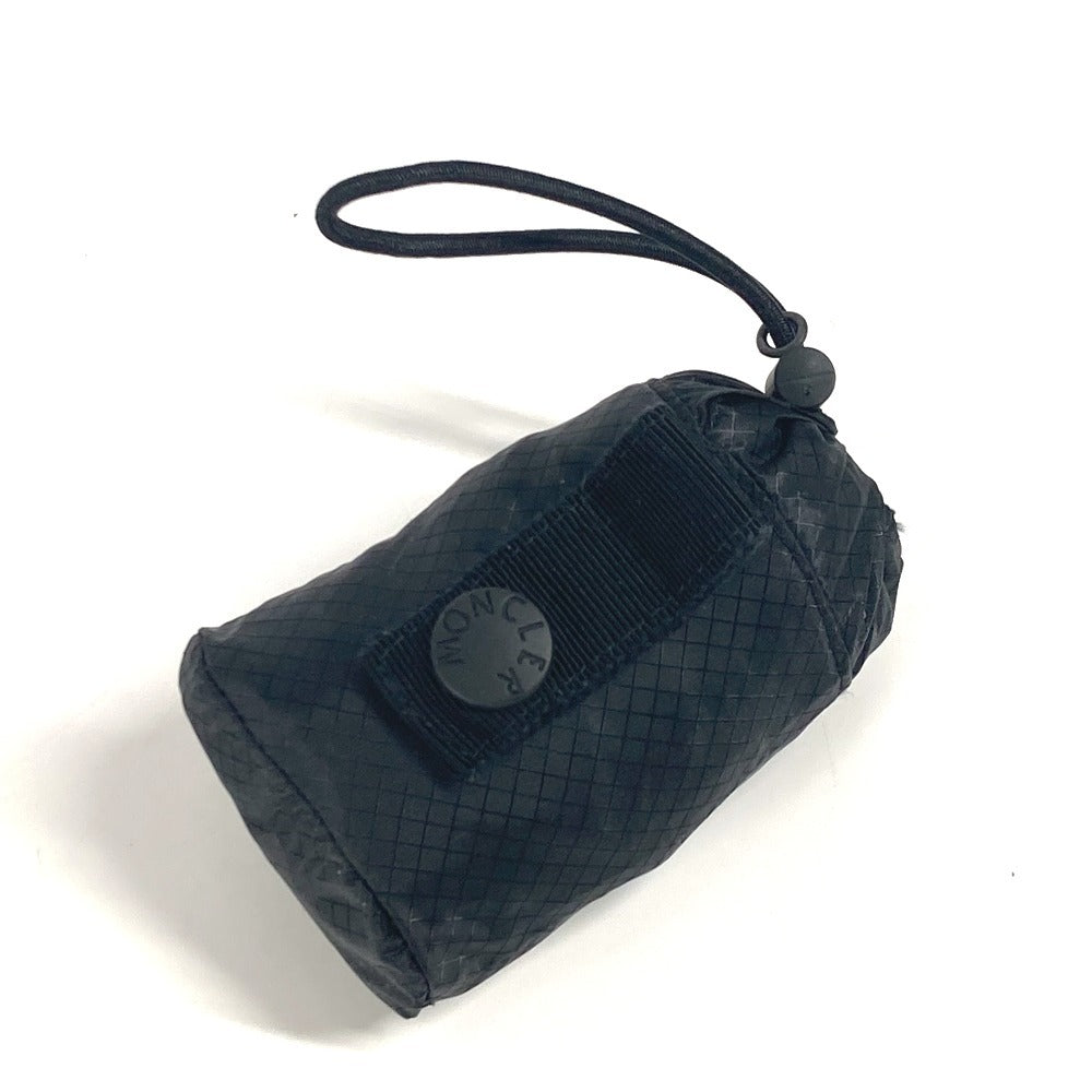 MONCLER ロゴ ショルダーバッグ カバン トートバッグ エコバッグ ハンドバッグ ナイロン ユニセックス ブラック - brandshop-reference