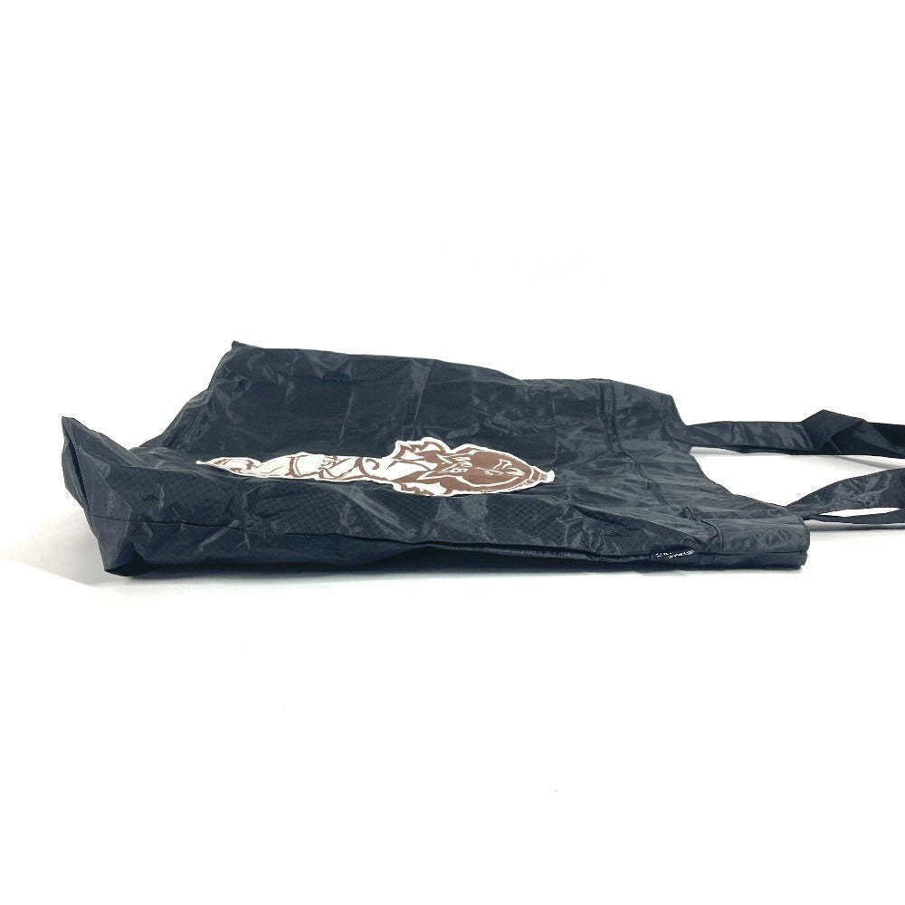 MONCLER ロゴ ショルダーバッグ カバン トートバッグ エコバッグ ハンドバッグ ナイロン ユニセックス ブラック - brandshop-reference