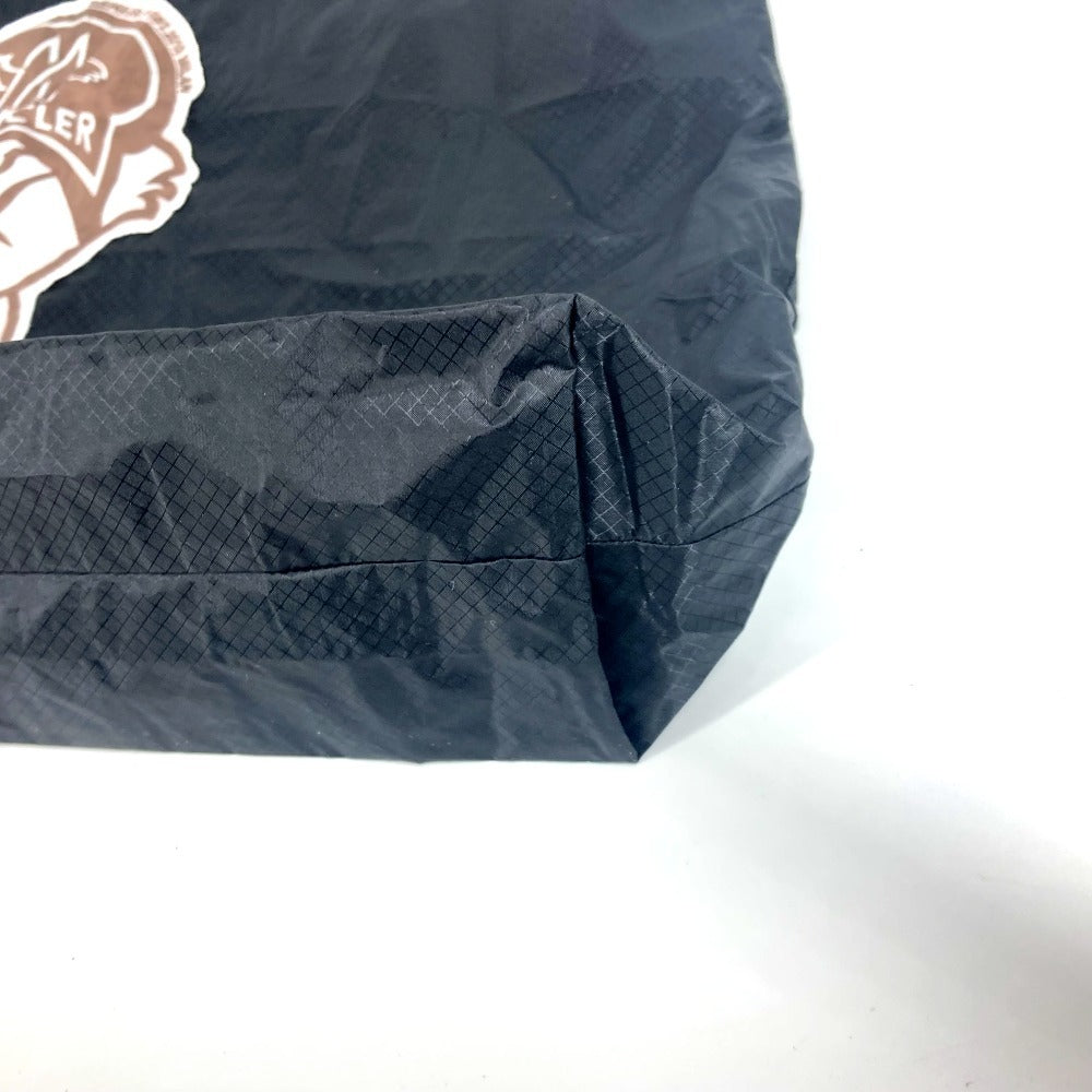 MONCLER ロゴ ショルダーバッグ カバン トートバッグ エコバッグ ハンドバッグ ナイロン ユニセックス ブラック - brandshop-reference