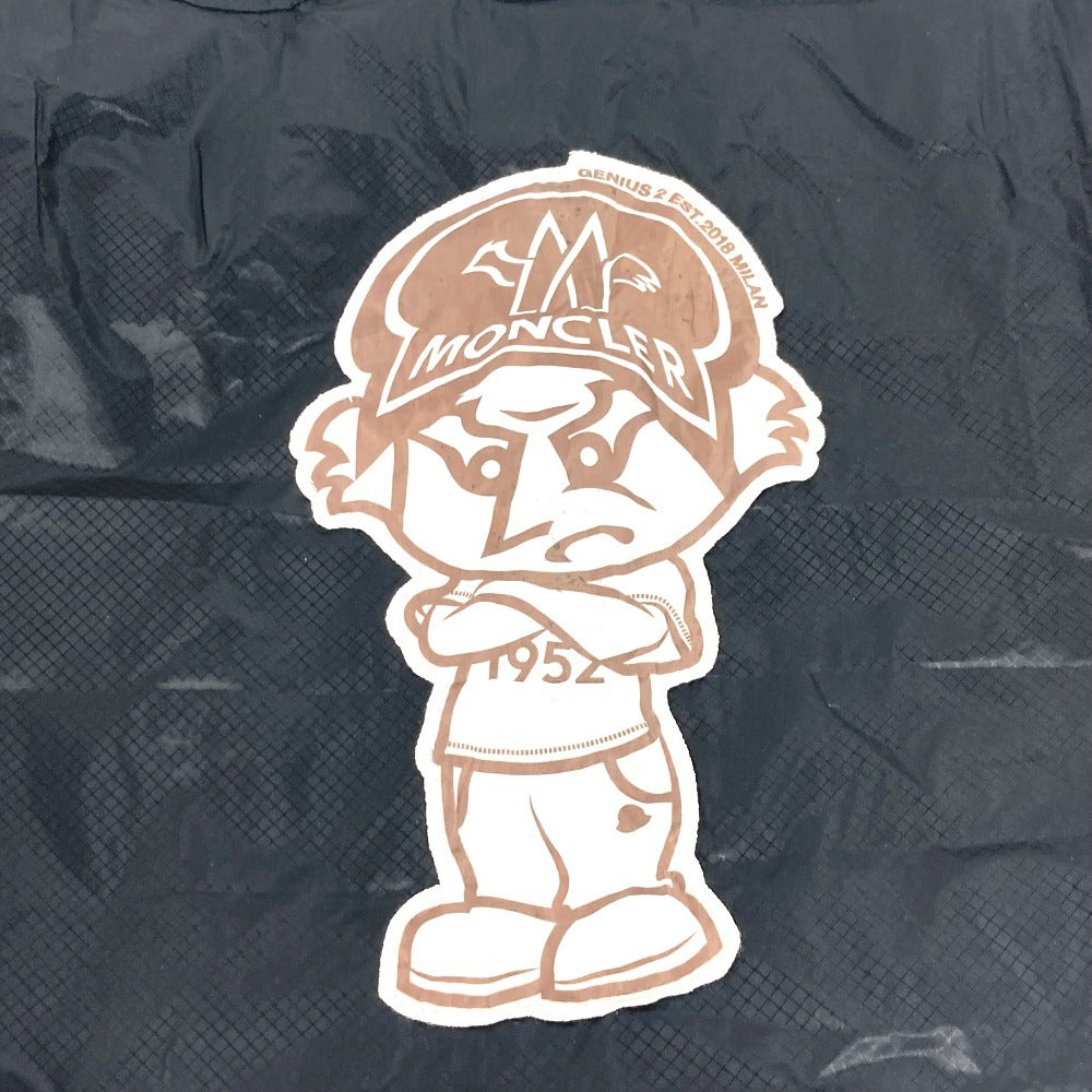 MONCLER ロゴ ショルダーバッグ カバン トートバッグ エコバッグ ハンドバッグ ナイロン ユニセックス ブラック - brandshop-reference