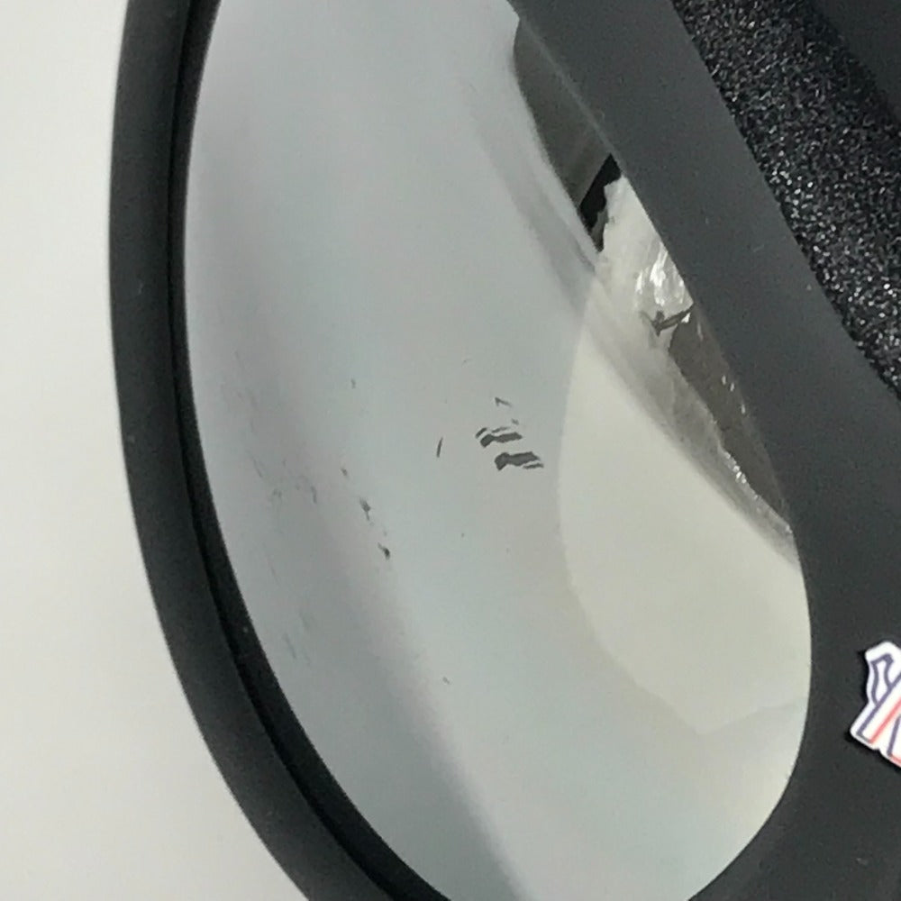 MONCLER Eyeglasses, Eyewear, Logo Goggles, Ski, Snowboard, Sports Sunglasses, Plastic, Unisex, Black