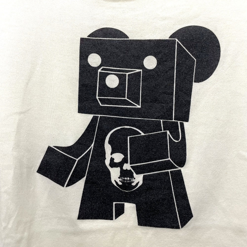 Lucien Pellat-Finet スカル ロボットベアー プリント トップス アパレル テディベア 半袖Ｔシャツ コットン ユニセックス