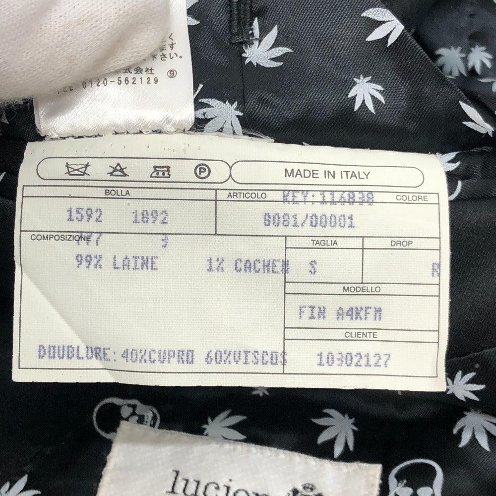 Lucien Pellat-Finet スカル 総柄 アパレル アウター 羽織り テーラードジャケット メンズ ブラック