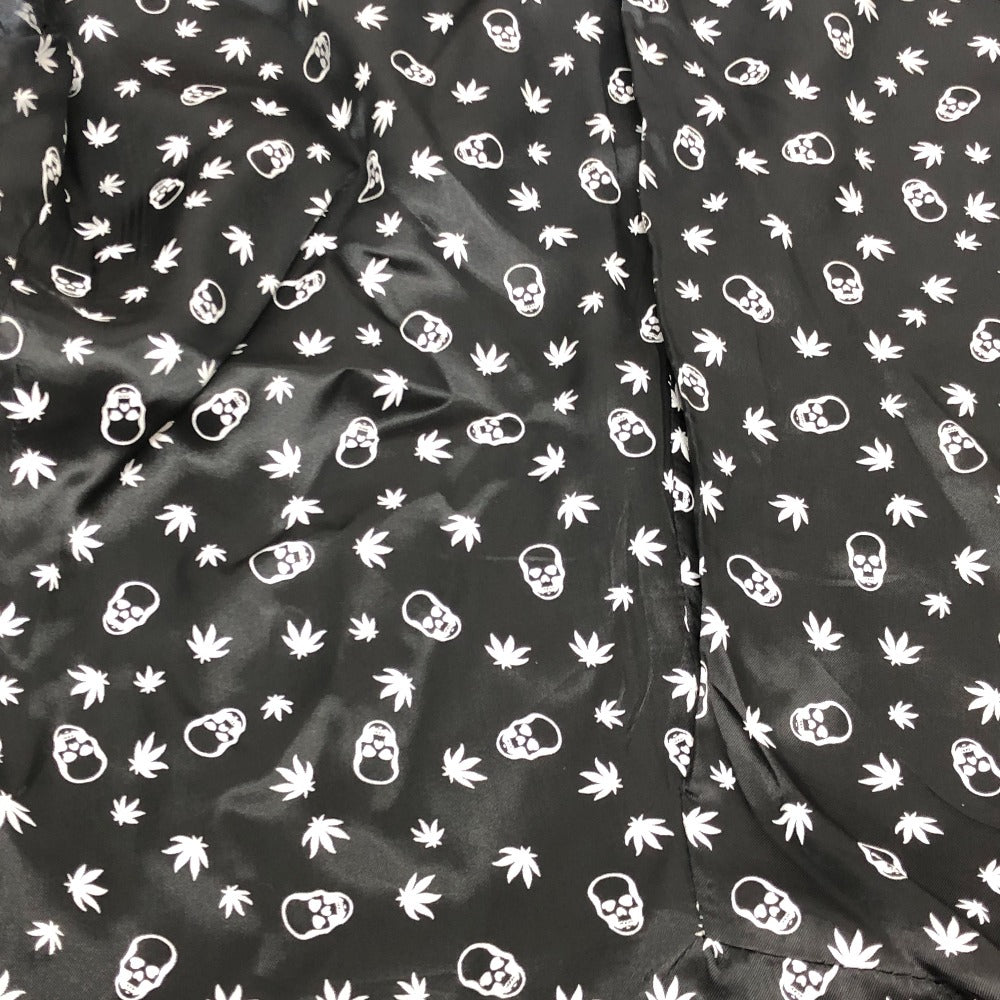 Lucien Pellat-Finet スカル 総柄 アパレル アウター 羽織り テーラードジャケット メンズ ブラック