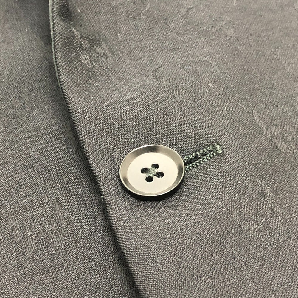 Lucien Pellat-Finet スカル 総柄 アパレル アウター 羽織り テーラードジャケット メンズ ブラック