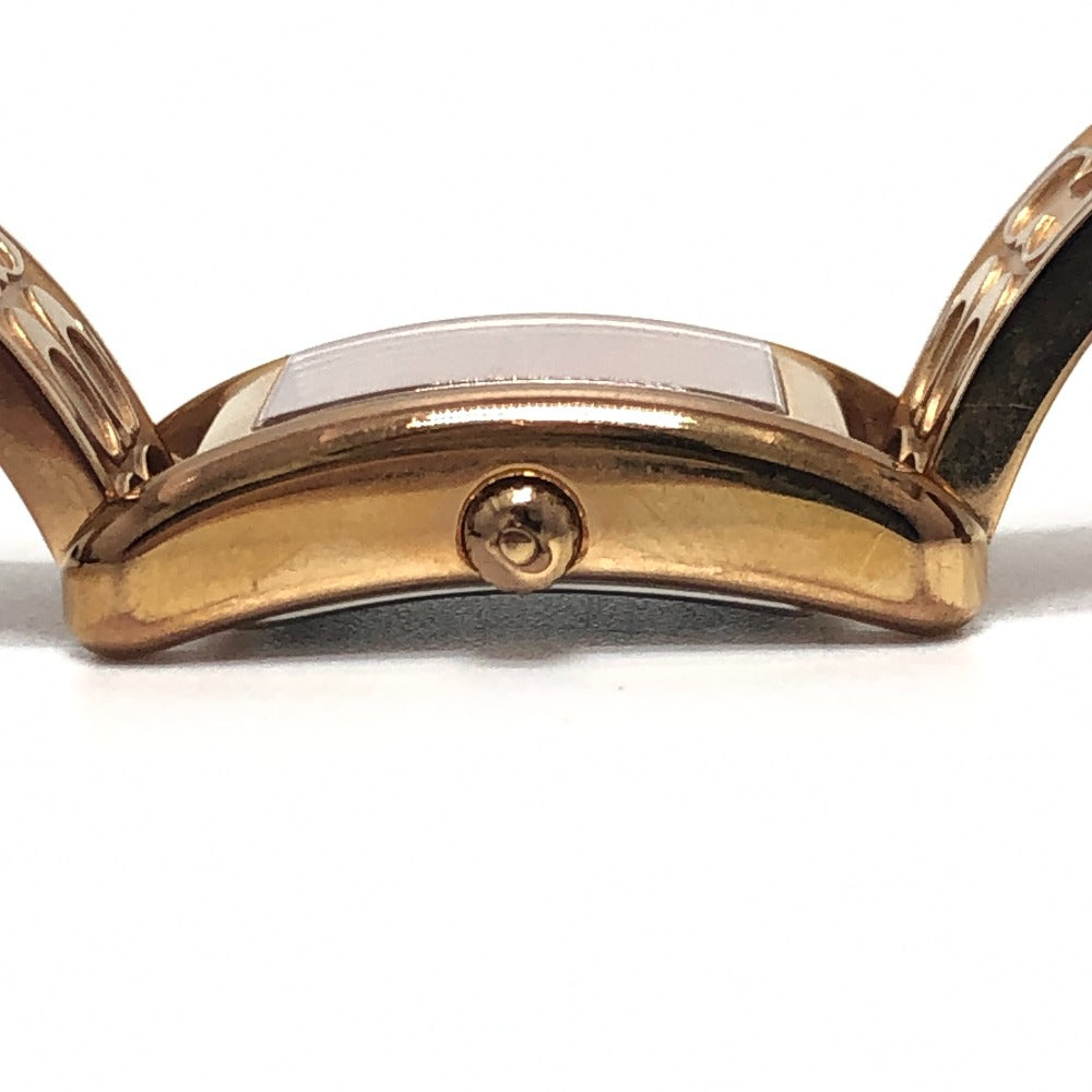 COACH CA.131.7.34.1803 Signature ALLIE Bangle Quartz Watch Wristwatch SS Gold Used