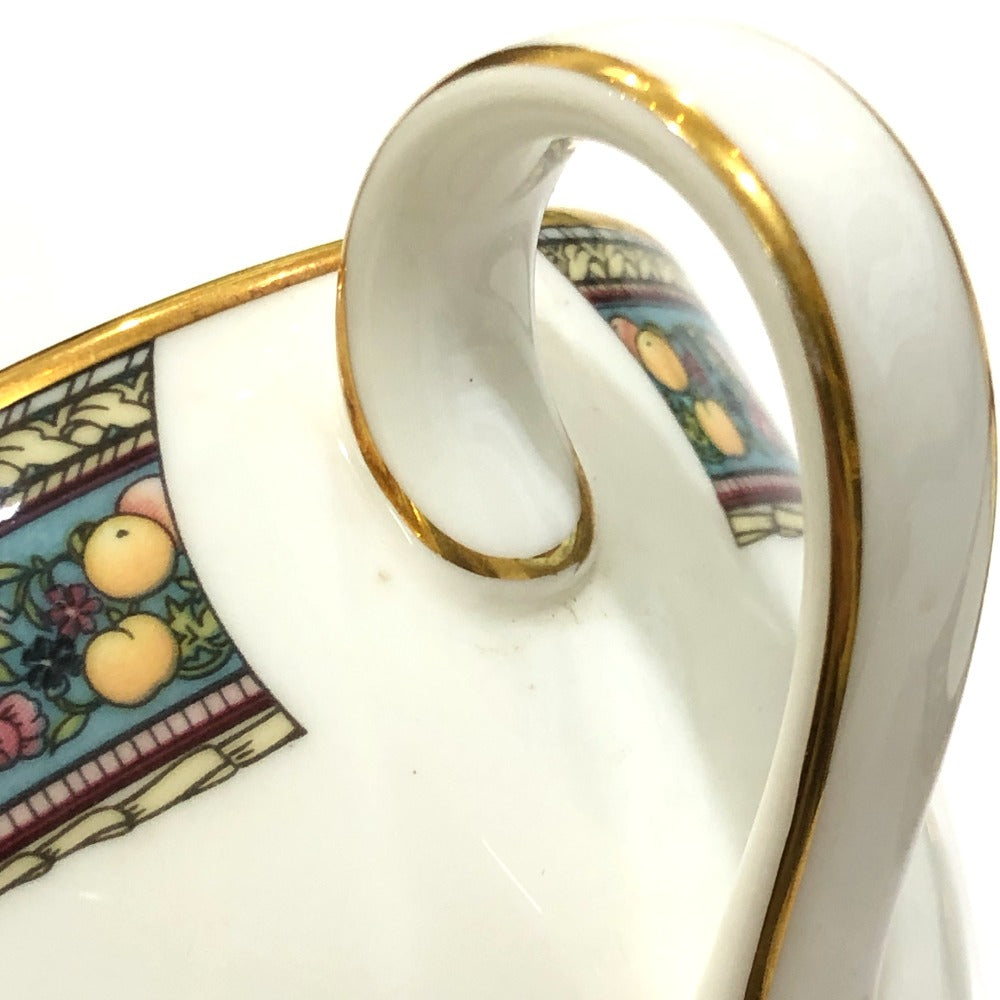 ROYAL DOULTON フルーツ＆花柄 プレストベリー 食器 カップ＆ソーサー ティーカップ 陶器 ユニセックス ホワイト