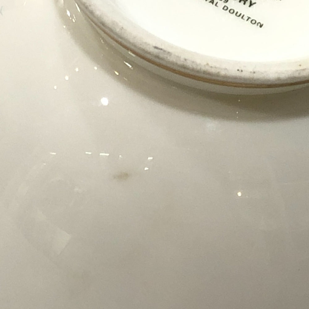 ROYAL DOULTON フルーツ＆花柄 プレストベリー 食器 カップ＆ソーサー ティーカップ 陶器 ユニセックス ホワイト