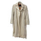 DOUBLE STANDARD CLOTHING sov Wool Apparel Outerwear Long Coat Women's Ivory