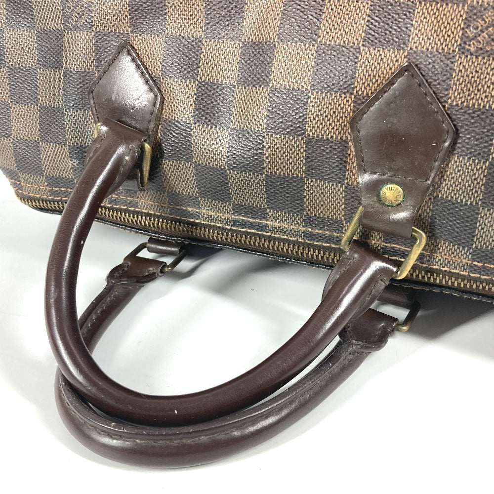 LOUIS VUITTON N41531 ダミエ スピーディ30 カバン ミニボストンバッグ ハンドバッグ ダミエキャンバス レディース エベヌ ブラウン - brandshop-reference