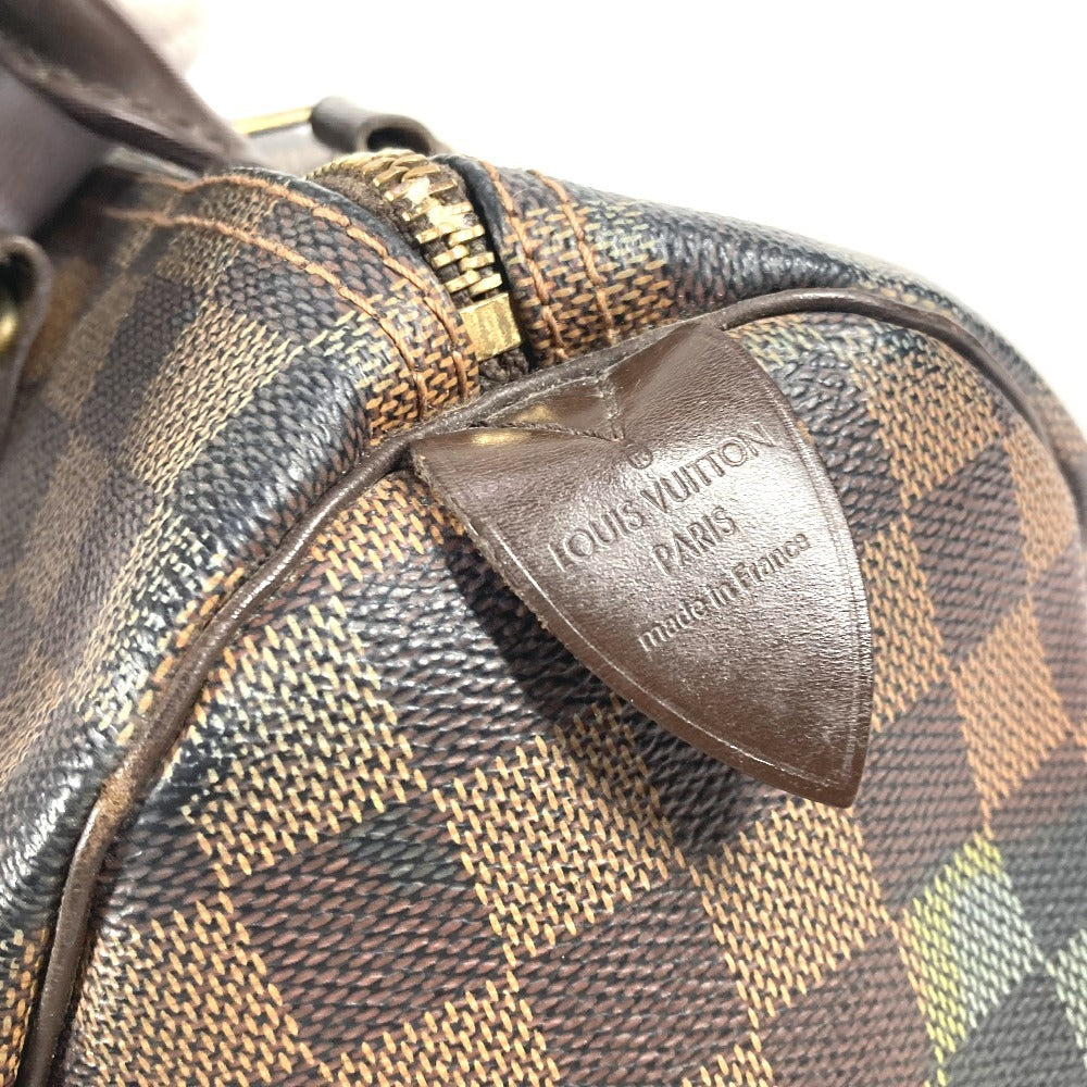 LOUIS VUITTON N41531 ダミエ スピーディ30 カバン ミニボストンバッグ ハンドバッグ ダミエキャンバス レディース エベヌ ブラウン - brandshop-reference