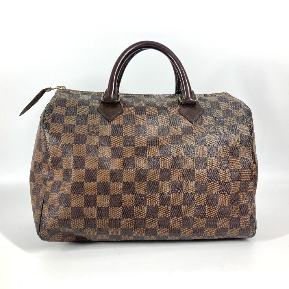 LOUIS VUITTON N41531 ダミエ スピーディ30 カバン ミニボストンバッグ ハンドバッグ ダミエキャンバス レディース エベヌ ブラウン - brandshop-reference