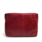 Felisi 2-Way Leather Boston Bag for Men, Red