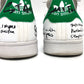 adidas スタンスミス 落書き ローカット スニーカー 靴 スニーカー レザー メンズ ホワイト - brandshop-reference
