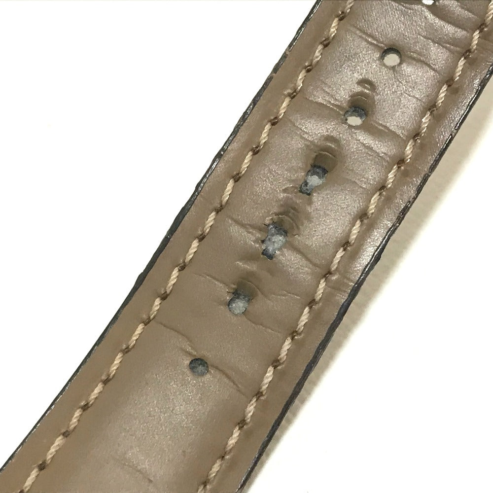 FRANCK MULLER 2000WW GMT デイト トランスアメリカ ワールドワイド 自動巻き 腕時計 SS メンズ シルバー×ブラックベルト