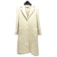 JIL SANDER Apparel Long Coat Tweed Women's White