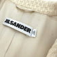 JIL SANDER Apparel Long Coat Tweed Women's White