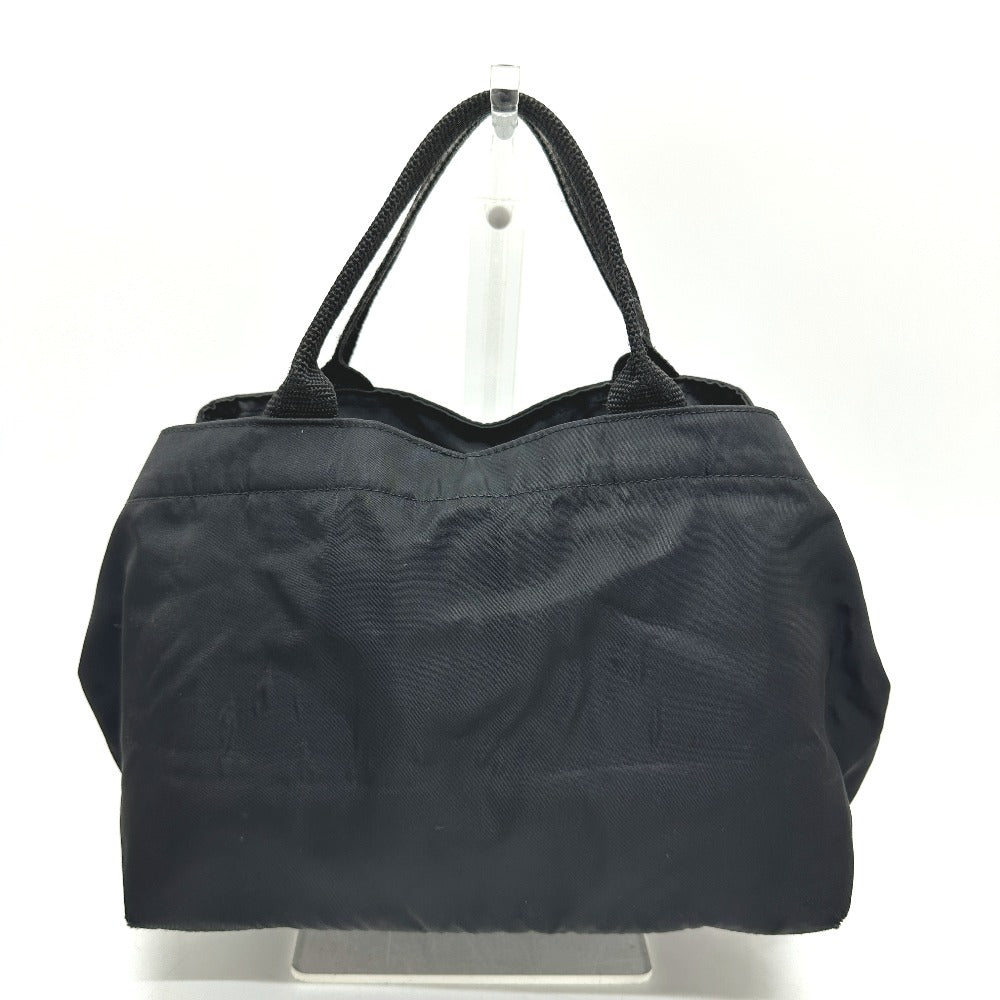 JIL SANDER ロゴ カバン ハンドバッグ ナイロン レディース ブラック