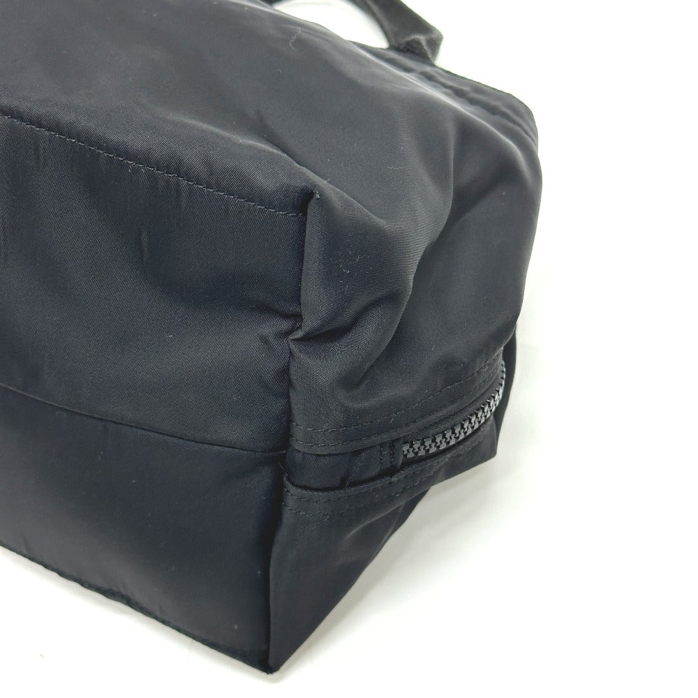 JIL SANDER ロゴ カバン ハンドバッグ ナイロン レディース ブラック