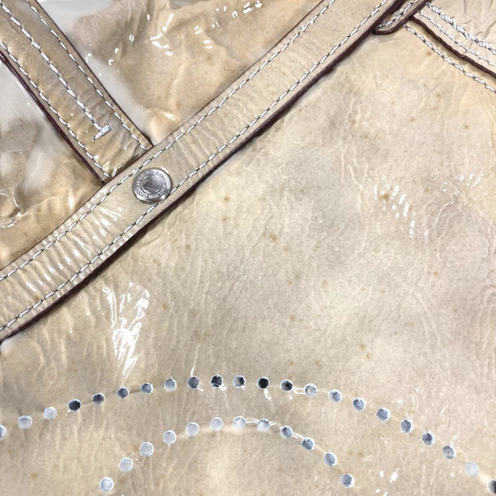 COACH 17065 Patent Andy Cinchid Bag Shoulder Bag Tote Bag Shoulder Bag Patent Leather Gray Based Used