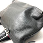 COACH 21140 Textured Legacy Satchel Shoulder Bag in Charcoal Gray Leather