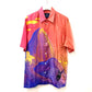 Stella McCartney 620003 Disney Fantasia Apparel Tops 2022SS Silk Short Sleeve Shirt Unisex Multicolor