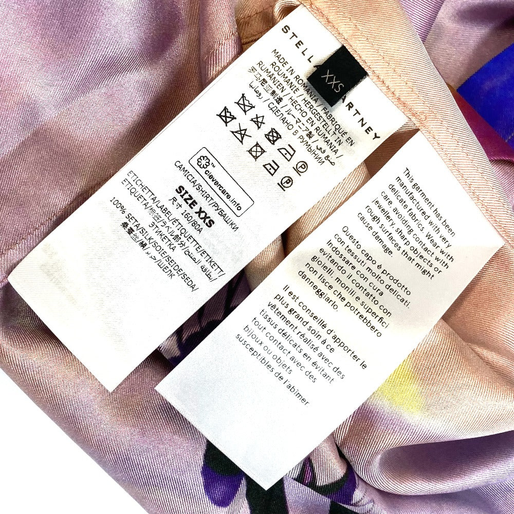 Stella McCartney 620003 Disney Fantasia Apparel Tops 2022SS Silk Short Sleeve Shirt Unisex Multicolor