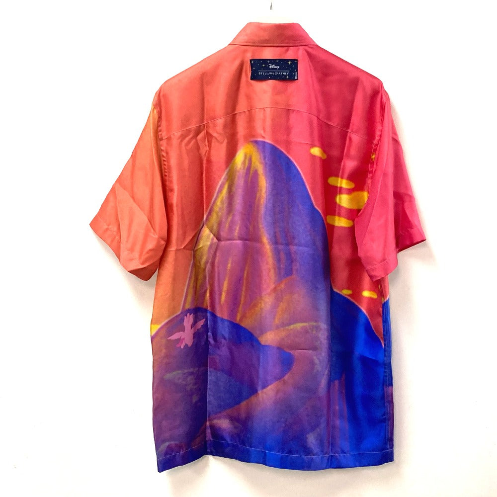 Stella McCartney 620003 Disney Fantasia Apparel Tops 2022SS Silk Short Sleeve Shirt Unisex Multicolor