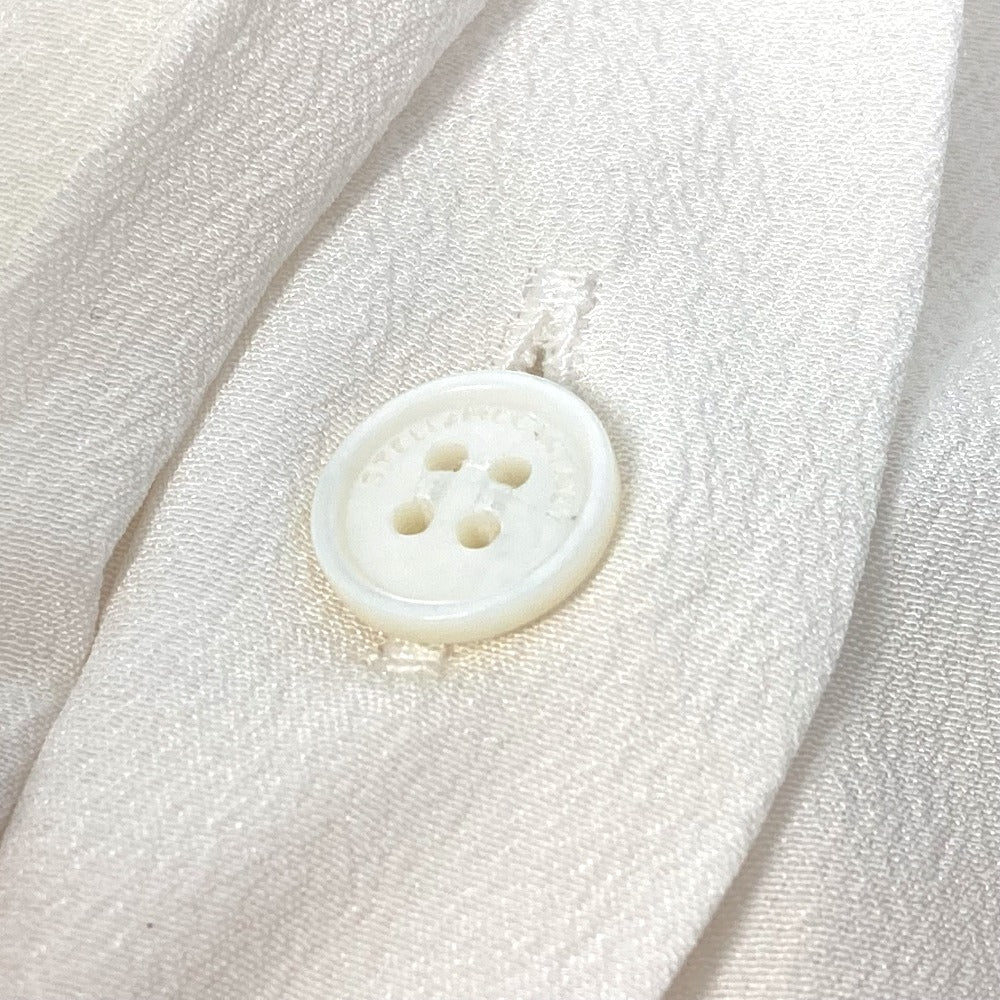 Stella McCartney 606912 スプレッドカラーシャツ アパレル トップス ブラウス 長袖シャツ シルク レディース アイボリー ホワイト