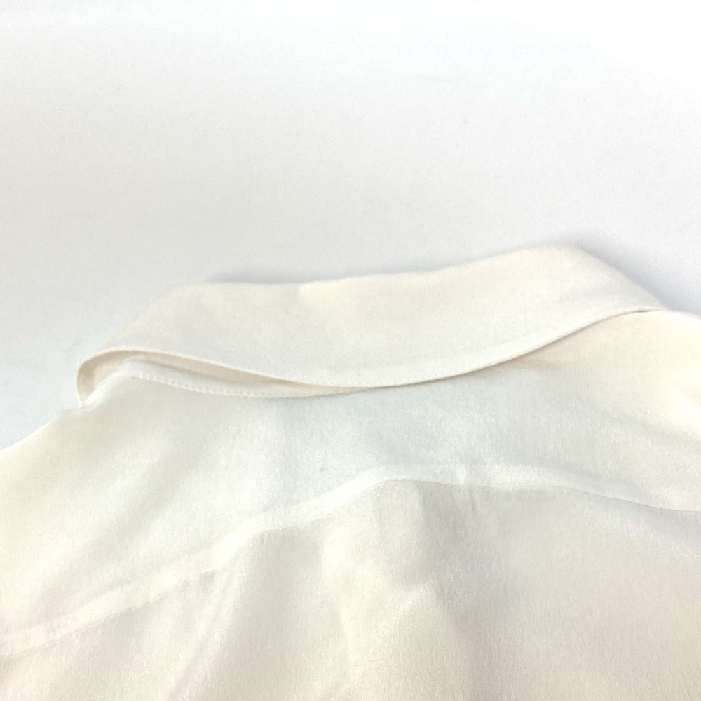 Stella McCartney 606912 スプレッドカラーシャツ アパレル トップス ブラウス 長袖シャツ シルク レディース アイボリー ホワイト