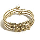Vendome Aoyama Gold K18 18K K10YG Eclat Lace Wire Accessory Jewelry Ring K10YG Gold Used
