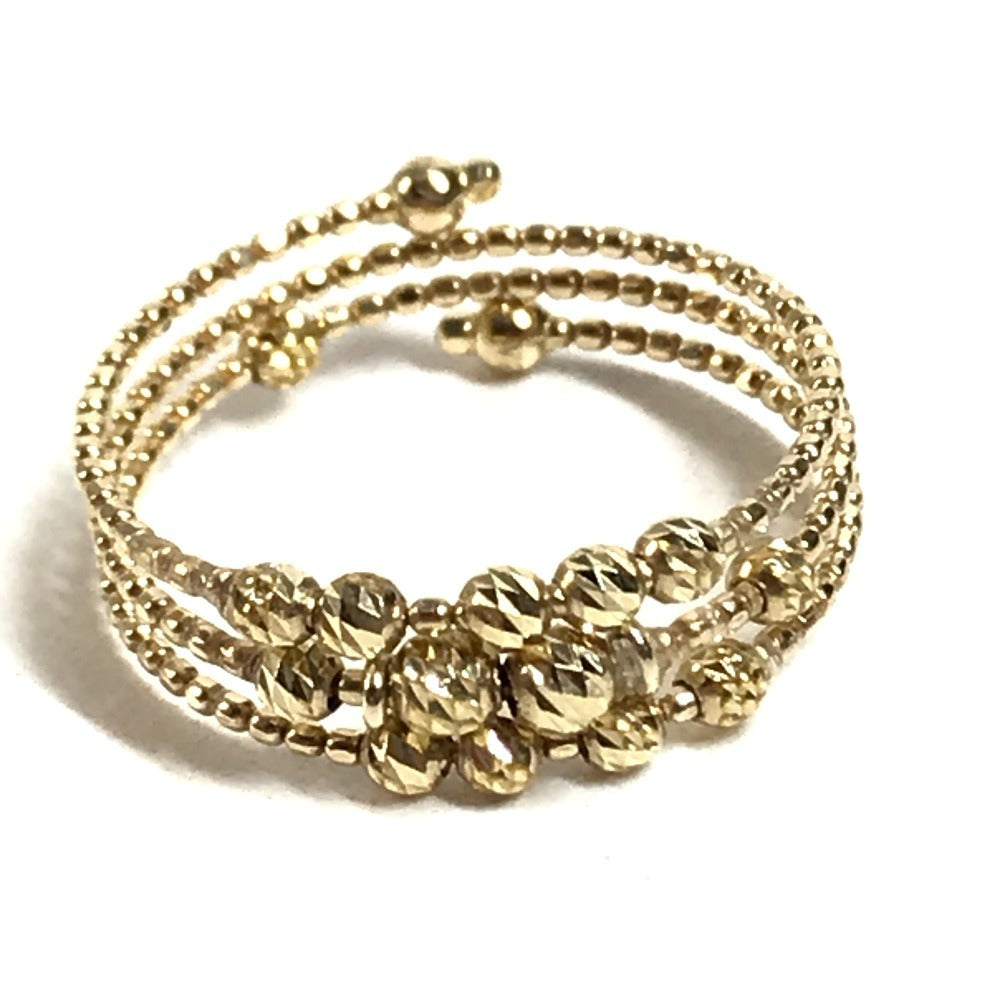 Vendome Aoyama Gold K18 18K K10YG Eclat Lace Wire Accessory Jewelry Ring K10YG Gold Used