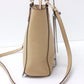 COACH 29001 Madison Mini North/South Bond Bag, 2-Way Handbag, Saffiano Leather, Beige