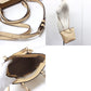 COACH 29001 Madison Mini North/South Bond Bag, 2-Way Handbag, Saffiano Leather, Beige